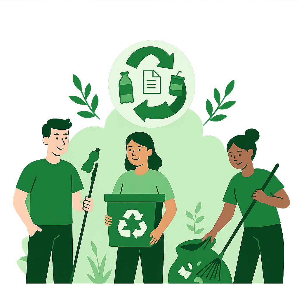 Ilustrasi Bank Sampah